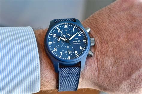 iwc iw389404|IWC Pilot's Watch Chronograph 41 Top Gun Oceana.